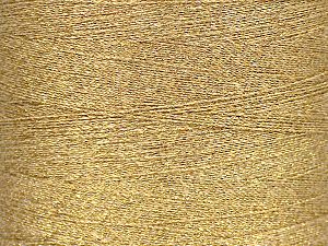 Contenido de fibra 100% Lurex, Brand Ice Yarns, Gold, fnt2-74739 