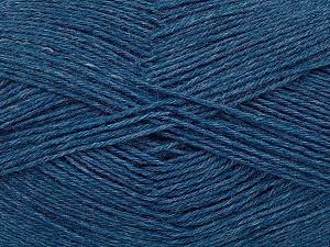 Fiber Content 75% Superwash Wool, 25% Polyamide, Jeans Blue, Brand Ice Yarns, fnt2-74837