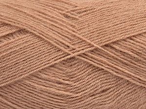Fiber Content 75% Premium Acrylic, 15% Wool, 10% Mohair, Brand Ice Yarns, Antique Pink, fnt2-74891