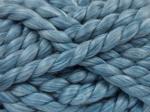 Fiber Content 75% Acrylic, 15% Viscose, 10% Wool, Brand Ice Yarns, Blue Shades, fnt2-74892