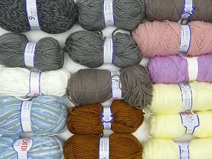 Acrylic Types In this list; you see most recent 50 mixed lots. <br> To see all <a href=&/mixed_lots/o/4#list&>CLICK HERE</a> (Old ones have much better deals)<hr> Fiber Content 100% Acrylic, Brand Ice Yarns, fnt2-75336