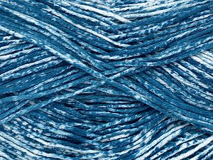 Strong pure cotton yarn in beautiful colours, reminiscent of bleached denim. Machine washable and dryable. Fiber Content 80% Cotton, 20% Acrylic, White, Jeans Blue, Brand Ice Yarns, fnt2-75392 