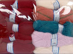 Mohair Types In this list; you see most recent 50 mixed lots. <br> To see all <a href=&amp/mixed_lots/o/4#list&amp>CLICK HERE</a> (Old ones have much better deals)<hr> Fiber Content 75% Premium Acrylic, 15% Wool, 10% Mohair, Brand Ice Yarns, fnt2-75505 