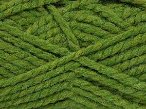 Fiber Content 75% Acrylic, 25% Wool, Brand Ice Yarns, Green, fnt2-75630