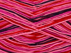 Composition 100% Acrylique, Red, Pink Shades, Maroon, Brand Ice Yarns, fnt2-75649