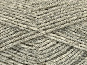 Fiber Content 50% Wool, 50% Acrylic, Light Grey, Brand Ice Yarns, fnt2-75954