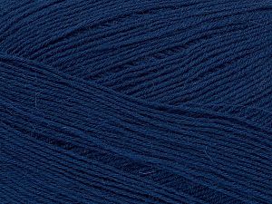 Fiber Content 75% Superwash Wool, 25% Polyamide, Navy, Brand Ice Yarns, fnt2-75963 