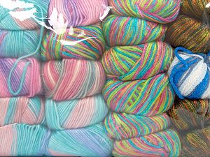 Self Striping Yarns In this list; you see most recent 50 mixed lots. <br> To see all <a href=&/mixed_lots/o/4#list&>CLICK HERE</a> (Old ones have much better deals)<hr> Brand Ice Yarns, fnt2-75980