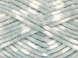 Contenido de fibra 100% Micro fibra, White, Light Grey, Brand Ice Yarns, fnt2-75985 