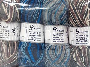 Composition 75% Superwash Wool, 25% Polyamide, Mixed Lot, Brand Ice Yarns, fnt2-76035