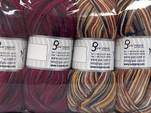 Composition 75% Superwash Wool, 25% Polyamide, Mixed Lot, Brand Ice Yarns, fnt2-76048