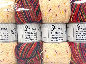 Composition 75% Superwash Wool, 25% Polyamide, Multicolor, Brand Ice Yarns, fnt2-76067
