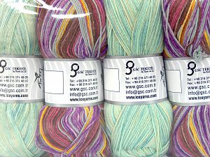 Composition 75% Superwash Wool, 25% Polyamide, Multicolor, Brand Ice Yarns, fnt2-76070