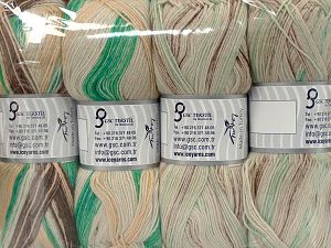 Vezelgehalte 75% superwash wol, 25% Polyamide, Mixed Lot, Brand Ice Yarns, fnt2-76128