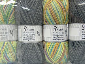 Composition 75% Superwash Wool, 25% Polyamide, Mixed Lot, Brand Ice Yarns, fnt2-76230