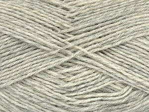 Machine Washable. Composition 75% Superwash Wool, 25% Polyamide, Light Grey, Brand Ice Yarns, fnt2-76284 