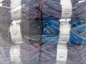 SockenWolle Yarns In this list; you see most recent 50 mixed lots. <br> To see all <a href=&/mixed_lots/o/4#list&>CLICK HERE</a> (Old ones have much better deals)<hr> Fiber Content 75% Superwash Wool, 25% Polyamide, Brand Ice Yarns, fnt2-76358