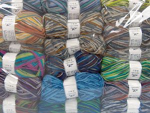 SockenWolle Yarns In this list; you see most recent 50 mixed lots. <br> To see all <a href=&/mixed_lots/o/4#list&>CLICK HERE</a> (Old ones have much better deals)<hr> Fiber Content 75% Superwash Wool, 25% Polyamide, Brand Ice Yarns, fnt2-76368