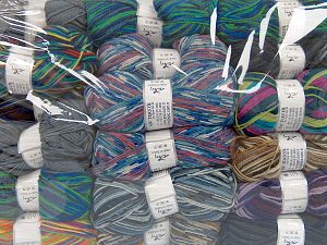 SockenWolle Yarns In this list; you see most recent 50 mixed lots. <br> To see all <a href=&/mixed_lots/o/4#list&>CLICK HERE</a> (Old ones have much better deals)<hr> Fiber Content 75% Superwash Wool, 25% Polyamide, Brand Ice Yarns, fnt2-76369
