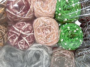 Metallic Yarns In this list; you see most recent 50 mixed lots. <br> To see all <a href=&amp/mixed_lots/o/4#list&amp>CLICK HERE</a> (Old ones have much better deals)<hr> Brand Ice Yarns, fnt2-76480 