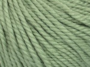 Fiber Content 50% Acrylic, 40% Wool, 10% Mohair, Mint Green, Brand Ice Yarns, fnt2-76534