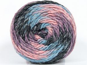 Composition 100% Acrylique, Pink, Lilac, Brand Ice Yarns, Blue, Black, fnt2-76571 