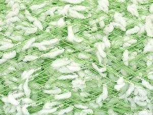 Vezelgehalte 80% Polyester, 20% Nylon, White, Brand Ice Yarns, Green, fnt2-76579 