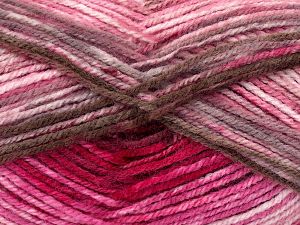 Composition 100% Acrylique, Pink Shades, Brand Ice Yarns, Brown Shades, fnt2-76590