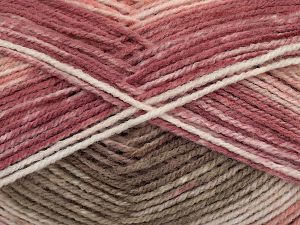 Composition 100% Acrylique, White, Pink Shades, Brand Ice Yarns, Camel Shades, fnt2-76591