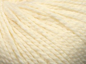 Fiber Content 50% Wool, 50% Acrylic, Light Cream, Brand Ice Yarns, fnt2-76625 