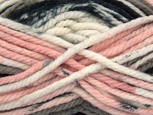 Composition 100% Acrylique, White, Pink, Brand Ice Yarns, Grey, Cream, Camel, Black, fnt2-76795