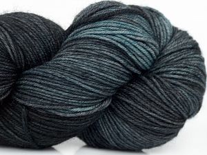 Please note that this is a hand-dyed yarn. Colors in different lots may vary because of the charateristics of the yarn. Also see the package photos for the colorway in full; as skein photos may not show all colors. Composition 75% Superwash Merino Wool, 25% Polyamide, Turquoise, Brand Ice Yarns, Grey Shades, fnt2-76798