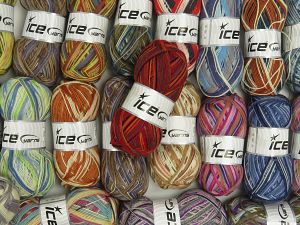 Sock Yarns In this list; you see most recent 50 mixed lots. <br> To see all <a href=&/mixed_lots/o/4#list&>CLICK HERE</a> (Old ones have much better deals)<hr> Fiber Content 75% Superwash Wool, 25% Polyamide, Brand Ice Yarns, fnt2-76994