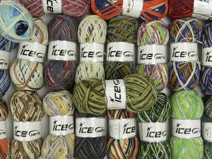 Sock Yarns In this list; you see most recent 50 mixed lots. <br> To see all <a href=&/mixed_lots/o/4#list&>CLICK HERE</a> (Old ones have much better deals)<hr> Fiber Content 75% Superwash Wool, 25% Polyamide, Brand Ice Yarns, fnt2-76997
