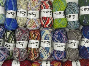 Sock Yarns In this list; you see most recent 50 mixed lots. <br> To see all <a href=&/mixed_lots/o/4#list&>CLICK HERE</a> (Old ones have much better deals)<hr> Fiber Content 75% Superwash Wool, 25% Polyamide, Brand Ice Yarns, fnt2-77003