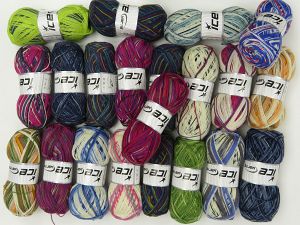 Sock Yarns In this list; you see most recent 50 mixed lots. <br> To see all <a href=&/mixed_lots/o/4#list&>CLICK HERE</a> (Old ones have much better deals)<hr> Fiber Content 75% Superwash Wool, 25% Polyamide, Brand Ice Yarns, fnt2-77009