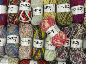 Sock Yarns In this list; you see most recent 50 mixed lots. <br> To see all <a href=&/mixed_lots/o/4#list&>CLICK HERE</a> (Old ones have much better deals)<hr> Fiber Content 75% Superwash Wool, 25% Polyamide, Brand Ice Yarns, fnt2-77011