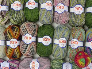 Sock Yarns In this list; you see most recent 50 mixed lots. <br> To see all <a href=&/mixed_lots/o/4#list&>CLICK HERE</a> (Old ones have much better deals)<hr> Fiber Content 75% Superwash Wool, 25% Polyamide, Brand Ice Yarns, fnt2-77012