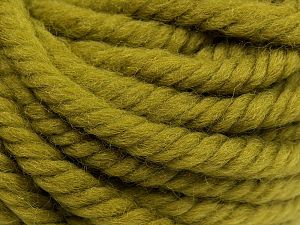 Fiber Content 100% Merino Wool, Olive Green, Brand Ice Yarns, fnt2-77068