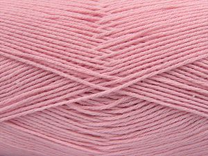 Fiber Content 50% Acrylic, 50% Cotton, Brand Ice Yarns, Baby Pink, fnt2-77096