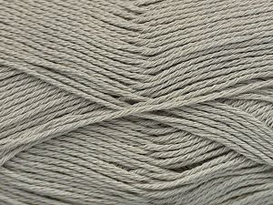 Ne: 8/4. Nm 14/4 Fiber Content 100% Mercerised Cotton, Light Grey, Brand Ice Yarns, fnt2-77122