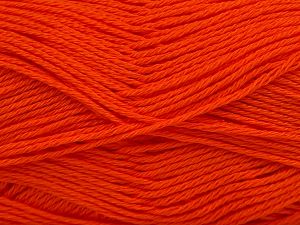 Ne: 8/4. Nm 14/4 Fiber Content 100% Mercerised Cotton, Orange, Brand Ice Yarns, fnt2-77131 