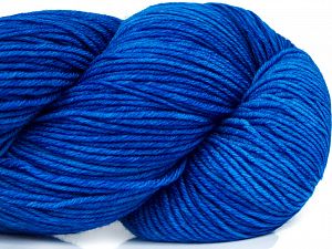 Contenido de fibra 100% Superwash Extrafine Merino Wool, Princess Blue, Brand Ice Yarns, fnt2-77194