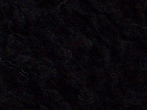 Fiber Content 75% Acrylic, 15% Wool, 10% Nylon, Brand Ice Yarns, Black, fnt2-77210