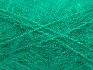 Contenido de fibra 45% Acrílico, 30% Mohair, 25% Lana, Brand Ice Yarns, Green, fnt2-77458