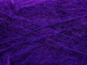Contenido de fibra 45% Acrílico, 30% Mohair, 25% Lana, Purple, Brand Ice Yarns, fnt2-77463
