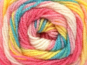 Contenido de fibra 100% Bebé de acrílico, Rainbow, Brand Ice Yarns, fnt2-77515