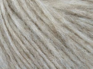 Fiber Content 60% Baby Alpaca, 25% Polyamide, 15% Superwash Extrafine Merino Wool, Brand Ice Yarns, Beige, fnt2-77594