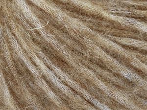 Contenido de fibra 60% Bebé Alpaca, 25% Poliamida, 15% Superwash Extrafine Merino Wool, Brand Ice Yarns, Camel, fnt2-77597