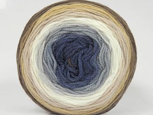 Composition 100% Acrylique haut de gamme, White, Brand Ice Yarns, Grey Shades, Camel, Brown, Blue, Beige, fnt2-77667